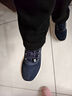 足力健老人鞋中老年軟底休閑鞋輕便散步鞋26113015J休閑藍 男 42 曬單實(shí)拍圖