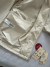 MUJI 女式 不易沾水防紫外線(xiàn)便攜風(fēng)帽夾克外套女裝26年春季上衣外套 象牙色 XL （165/92A） 曬單實(shí)拍圖
