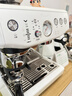 鉑富（Breville）BES876 半自動(dòng)咖啡機 家用意式 研磨奶泡一體式 智能輔助壓粉系統 大容量水箱 25擋研磨 白 曬單實(shí)拍圖