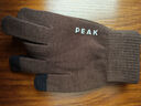 匹克手套半指男士秋冬季棉加絨加厚保暖騎車(chē)開(kāi)防滑防寒騎行冬天女 曬單實(shí)拍圖