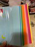 得力折紙專(zhuān)用紙彩紙套裝a4正方形幼兒園兒童小學(xué)生手工制作材料專(zhuān)用diy彩色卡紙窗花千紙鶴折紙書(shū)大全 【10色300張】大100中100小100 色彩豐富 曬單實(shí)拍圖