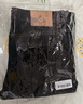 HLA海瀾之家牛仔褲男秋山不在高系列黑牛直筒褲子男新年 曬單實(shí)拍圖