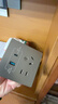 公牛（BULL）開(kāi)關(guān)插座面板全屋套裝G12灰斜五孔帶多孔墻壁暗裝修超薄官方旗艦 五孔帶USB+Type-C插座【30W快充 充電速度快】 曬單實(shí)拍圖