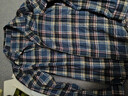 老人頭（LAORENTOU）經(jīng)典款加厚純棉格子長(cháng)袖襯衫中青年男士秋季 IF-25143彩格 L 推薦90-125斤 曬單實(shí)拍圖