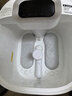 飛利浦（PHILIPS）泡腳桶躺泡免洗電動(dòng)按摩足浴盆UV殺菌小白桶智能恒溫加熱軟膠泡腳盆3222F 節日生日實(shí)用禮物 曬單實(shí)拍圖