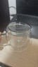 富光花茶杯 男女士茶水分離杯子 雙層辦公泡茶玻璃杯帶把高硼硅水杯 曬單實(shí)拍圖