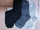 雅鹿10雙男士襪子男春夏精梳棉7A抗菌防臭中筒襪商務(wù)襪休閑棉襪混色 曬單實(shí)拍圖
