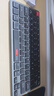 聯(lián)想（Lenovo）無(wú)線(xiàn)藍牙鍵盤(pán)鼠標套裝可充電輕薄便攜商務(wù)辦公電腦iPad平板mac通用剪刀腳無(wú)線(xiàn)鍵盤(pán)無(wú)線(xiàn)鍵鼠套裝 K211-灰黑色-單鍵盤(pán) 無(wú)線(xiàn)藍牙雙模 曬單實(shí)拍圖