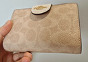 蔻馳（COACH）【品牌直供】禮物女士拉鏈錢(qián)包沙黃色CW786 曬單實(shí)拍圖