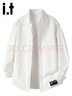:CHOCOOLATEit純棉長(cháng)袖襯衫男春夏季新款通勤抗皺休閑外套男士 白色 XL 曬單實(shí)拍圖