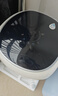 京東京造小云朵【洗脫烘一體】全自動(dòng)高溫煮洗內衣洗衣機洗內衣洗襪子迷你洗衣機0.5kg帶烘干 曬單實(shí)拍圖