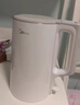 美的（Midea）電熱水壺養生母嬰級316L內膽雙層無(wú)縫一體家用燒水壺1.7L大容量自動(dòng)智能斷電泡茶 SH17M301PRO 曬單實(shí)拍圖
