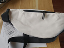 361°單肩包男女大容量休閑學(xué)生斜挎包騎行胸包原宿風(fēng)運動(dòng)百搭腰包 白色 曬單實(shí)拍圖