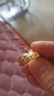 老凰祥9999足金黃金戒指滿(mǎn)天星男女款招財轉運金包銀戒指生日禮物 歲歲安滿(mǎn)天星戒指3.36克 開(kāi)口可調節 曬單實(shí)拍圖