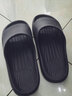 班竹林拖鞋女新春款室內家居防滑宿舍洗澡男涼鞋 深灰  男款 40-41 曬單實(shí)拍圖