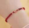 峨眉山紅繩手鏈女錦鯉手工編織情侶手鏈轉運珠手串信物本命年禮物 曬單實(shí)拍圖