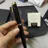 派克（PARKER）鋼筆IM墨水筆套裝禮盒送禮男女士老師練字辦公 x 派克新款麗雅黑金 簡(jiǎn)易小禮盒送筆套 曬單實(shí)拍圖