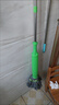 自擰水拖把免手洗竹纖維懶人家用旋轉筒拖把超吸水多功能干濕兩用 綠頭免手洗自擰水拖把 1套 曬單實(shí)拍圖