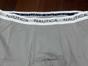 NAUTICA UNDERWEAR輕奢男士?jì)妊?條裝平角彈力舒適內衣男士褲衩品牌正品 黑+灰+深海藍 3條 XL 曬單實(shí)拍圖