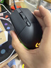 羅技（G）G102游戲鼠標有線(xiàn)機械RGB流光燈效小手輕量化電競游戲鼠標 宏編程吃雞英雄聯(lián)盟送男友 G102 二代 黑色 曬單實(shí)拍圖
