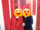 MOSIIMORII【普希金詩(shī)】春季薄款大衣紅色翻領(lǐng)結婚訂婚高級感時(shí)尚氣質(zhì)外套女 熱頌紅 XS 推薦160-165cm 曬單實(shí)拍圖