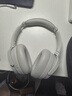 興戈（SIMGOT）空嶼EH500 深度ANC主動(dòng)降噪頭戴式藍牙耳機5.4雙金標HIFI高音質(zhì)高解析可折疊 灰羽白+耳機收納包/黑色 曬單實(shí)拍圖
