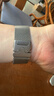 古美蘋(píng)果手表鈦金屬表帶ultra3/2/1磁吸s11官方同款s10/9米蘭尼斯apple i watch Series 降落傘扣腕帶 鈦色【官方同款】頂配全鈦降落傘扣-輕至34g 曬單實(shí)拍圖