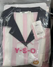YSO【酷貓系列】睡衣女春秋冰絲套裝甜美可愛(ài)家居服套裝可外穿  M 曬單實(shí)拍圖