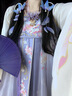 漢服套裝少女款唐制齊胸襦裙刺繡日常春夏款仙飄逸漢唐中國風(fēng)古裝 萸紫【里衣+裙子+披帛】 L （125-135斤） 曬單實(shí)拍圖