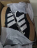 adidas「鯊魚(yú)面包鞋」ADIMATIC經(jīng)典運動(dòng)板鞋男女阿迪達斯三葉草   黑色/白色   43 曬單實(shí)拍圖