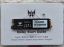宏碁掠奪者（PREDATOR）SSD固態(tài)硬盤(pán) M.2接口  NVMe PCIe 4.0/5.0協(xié)議 電腦配件 筆記本電腦硬盤(pán) GM7電競PCle4.0 7200MB/S 1TB 曬單實(shí)拍圖