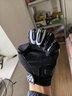 賽羽（SCOYCO）摩托車(chē)騎行手套四季賽車(chē)機車(chē)碳纖防摔觸屏云雀MC122（黑白色）XL 曬單實(shí)拍圖