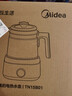 美的（Midea）全玻璃恒溫水壺恒溫壺嬰兒沖奶燒水壺電熱水壺養生壺1.5L TN15B01 曬單實(shí)拍圖