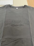 頭號青年短袖男款夏季速干冰絲上衣寬松加大碼男裝白T恤男士 深 5XL  曬單實(shí)拍圖