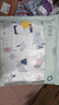 十月結晶嬰兒浴巾純棉紗布初生新生兒超柔吸水寶寶兒童大毛巾方巾 6層柔軟包邊 魔幻森林（110*110cm） 曬單實(shí)拍圖