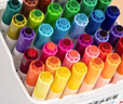 真彩易可洗印章水彩筆兒童可水洗無(wú)毒順滑學(xué)齡前畫(huà)畫(huà)筆彩色水溶性涂色筆美術(shù)繪畫(huà)36色/桶水彩筆 曬單實(shí)拍圖