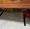 千禧華府電動(dòng)升降桌實(shí)木電腦桌電競桌家用學(xué)習書(shū)桌辦公桌子工作臺胡桃160 曬單實(shí)拍圖