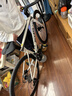 喜德盛（xds）公路車(chē)25-AD300油碟UCI車(chē)架2x10速中空一體牙盤(pán)桶軸車(chē)白蛇480MM 曬單實(shí)拍圖