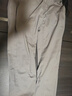 馬克華菲（MARK FAIRWHALE）褲子男士春秋季商務(wù)休閑褲男直筒長(cháng)褲高端男褲西褲 淺灰色 33 曬單實(shí)拍圖