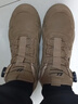 回力男鞋馬丁靴2025秋冬季新款男士高幫工裝戶(hù)外登山鞋子 卡其 45 曬單實(shí)拍圖