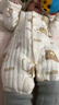 婧麒（JOYNCLEON）新生嬰兒衣服春秋寶寶連體衣純棉透氣嬰兒哈衣爬服 Jlt200683 曬單實(shí)拍圖
