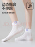 貓人女士襪子女【純棉網(wǎng)眼】春夏薄款透氣短襪女白襪子抑菌防臭襪5雙 曬單實(shí)拍圖