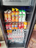 西泠冰吧家用一級能效冷藏柜節能小型客廳紅酒柜冰箱吧臺大容量玻璃門(mén)飲料茶葉母嬰雪茄保鮮冰柜酒吧 275升黑內膽 25L冷凍室+帶燈+門(mén)鎖+1級 曬單實(shí)拍圖