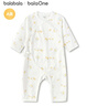 巴拉巴拉【balaOne】童裝新生兒嬰兒連體寶寶衣服衣哈衣爬服純棉 曬單實(shí)拍圖