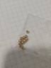洲足金999金珠黃金小金珠金豆古法金珠DIY配件散珠隔珠路路通轉運珠 3mm金珠  合單滿(mǎn) 0.16g 包郵 多顆混發(fā)約0.03g 曬單實(shí)拍圖