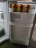 海爾（Haier）冰箱小型二門(mén)辦公室迷你小冰箱節能直冷家用租房家電冷藏冷凍超薄雙開(kāi)門(mén)省電小型冰箱 雙門(mén)冰箱 曬單實(shí)拍圖