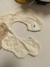 babycare嬰兒純棉口水巾花瓣圍嘴新生寶寶口水圍兜云端小狗3條裝28*28cm 曬單實(shí)拍圖