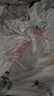 貝肽斯兒童夏涼被嬰兒被子四季通用寶寶幼兒園空調被星光兔 150×120cm 曬單實(shí)拍圖
