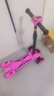BELTUPP兒童滑板車(chē)閃光輪帶音樂(lè )噴霧溜溜車(chē)寶寶男女踏板滑行車(chē)生日禮物 粉色【炫彩噴霧/動(dòng)感燈光音樂(lè )/寬輪】 曬單實(shí)拍圖