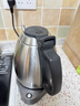 吉谷（K·KOU）電熱水壺家用食品級304不銹鋼燒水壺無(wú)探頭恒溫電水壺電茶壺 1L TA011 不銹鋼砂光 曬單實(shí)拍圖